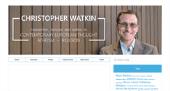 Desktop Screenshot of christopherwatkin.com